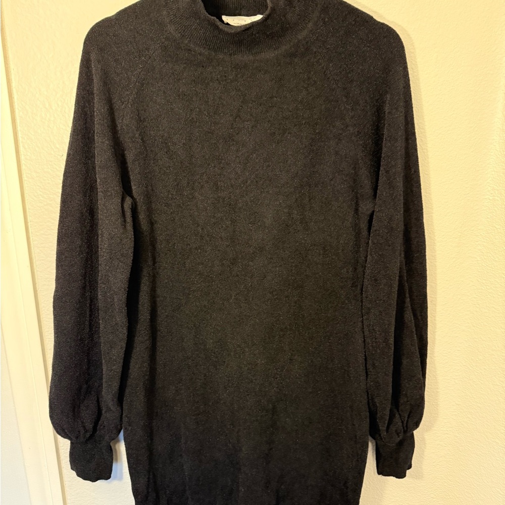 Exlura Black Turtleneck‎ Sweater Dress